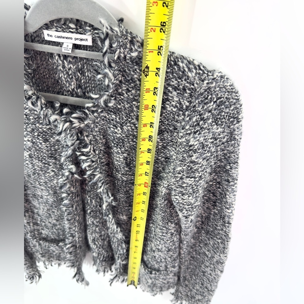 Cashmere Project Cardigan Sweater Womens Small Alpaca Wool Mohair Soft Luxury - Picture 10 of 11